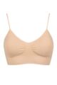 Women's 1 Pack Ambra Bare Essentials Padded Wirefree Bra Underwear - Rose Beige