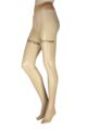 Women's 1 Pair Trasparenze Antares Love Backseam Tights - Cosmetic