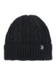 Women's 1 Pack Heat Holders Heat Weaver Cable Knit Hat - Black