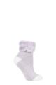 Women's 1 Pair Heat Holders Sleep Turn Over Cuff Socks - Mauve