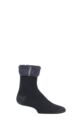 Mens 1 Pair Heat Holders Olwen Sleep Socks - Black