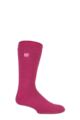 Mens 1 Pair SOCKSHOP Original Heat Holders 2.3 TOG Thermal Socks - Raspberry