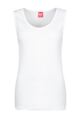 Women's 1 Pack SOCKSHOP Heat Holders 0.45 TOG Sleeveless Vest - White