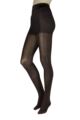 Women's 1 Pair Charnos All Over Sparkle Tights - Black / Bronze