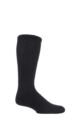 Mens 1 Pair HJ Hall Wool Diabetic Socks - Black