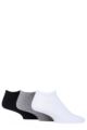 Mens 3 Pair Glenmuir Bamboo Trainer Socks - Assorted