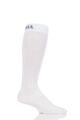 Mens and Women's 1 Pair UpHill Sport Course Riding 3 Layer L2 Socks - White