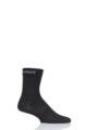 Mens and Women's 1 Pair UpHillSport Contact Tactical L1 liner Socks - Black