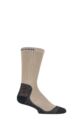 Mens and Women's 1 Pair UpHill Sport Recon Tactical 4-Layer M5 Socks - Khaki