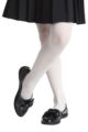 Girls 1 Pair Falke Pure Matt 30 Denier Tights - White