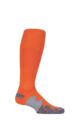 Mens 1 Pair SOCKSHOP of London Made in the UK Cushioned Foot Technical Football Socks - Orange