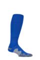 Mens 1 Pair SOCKSHOP of London Made in the UK Cushioned Foot Technical Football Socks - Royal