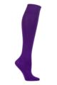 Mens and Women's 1 Pair Atom Milk Compression Massage Socks - Purple