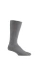 Mens 1 Pair IOMI FootNurse Oedema Extra Wide Cotton Socks - Grey