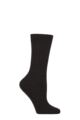 Women's 1 Pair Pantherella Rachel Rib Merino Wool Socks - Black