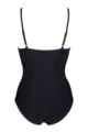 Women's 1 Pack Love Luna Swim Period One Piece Swimming Costume - Black