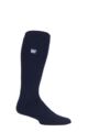 Mens 1 Pair Heat Holders 1.6 TOG Lite Long Knee High Socks - Navy