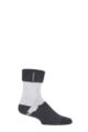 Mens 1 Pair Heat Holders Lounge Lite Socks - Charcoal