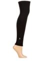 Mens and Women's 1 Pair SOCKSHOP Heat Holders 1.1 TOG Lite Knee and Leg Warmers - Black