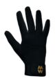 Mens and Women's 1 Pair MacWet Long Mesh Sports Gloves - Black