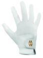 Mens and Women's 1 Pair MacWet Short Mesh Sports Gloves - White