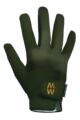 Mens and Women's 1 Pair MacWet Short Climatec Sports Gloves - Green