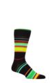 Mens and Women's 1 Pair Happy Socks Magnetic Fields Socks - Multi