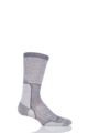 Mens and Women's 1 Pair Thorlo Outdoor Explorer Walking Socks - Grey Sky