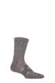 Mens and Women's 1 Pair Thorlos Outdoor Traveller Walking Socks - Hazelnut