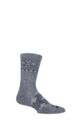 Mens and Women's 1 Pair Thorlos Outdoor Traveller Walking Socks - Grey