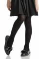 Girls 1 Pair SOCKSHOP Plain Bamboo Tights with Smooth Toe Seams - Black