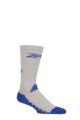 Mens and Women's 1 Pair Reebok Technical Recycled Crew Technical Fitness Socks - Grey