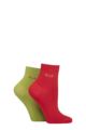 Women's 2 Pair Elle Bamboo Anklet Socks - Coastal Joy