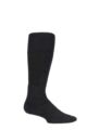 Mens and Women's 1 Pair Thorlos Ski Thick Cushion Maximum Protection Socks With Wool - Black