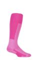 Mens and Women's 1 Pair Thorlos Ski Thick Cushion Maximum Protection Socks With Wool - Pink