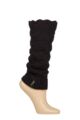 Women's 1 Pair Elle Lace Knit Leg Warmers - Black