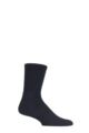 Mens and Women's 1 Pair Thorlos Ultra Light Hiker Crew Socks - Black