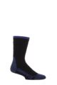 Mens 1 Pair Workforce Steel Safety Socks - Black