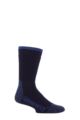 Mens 1 Pair Workforce Steel Safety Socks - Blue