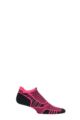 Mens and Women's 1 Pair Experia By Thorlos Ultra Light Running No Show Socks - Pink