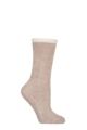 Women's 1 Pair Tavi Noir Grip Lounge Socks - Soft Blush