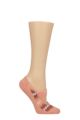 Women's 1 Pair Tavi Noir Penny Grip Socks - Tinder