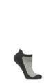 Women's 1 Pair Tavi Noir Savvy Organic Cotton Low Rise Yoga Socks with Grip - Arctic