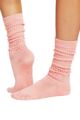 Women's 1 Pair ToeSox Full Toe Full Grip Slouch Yoga Socks - Blaze