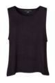 Women's 1 Pack Tavi Noir High Low Tank Top - Ebony