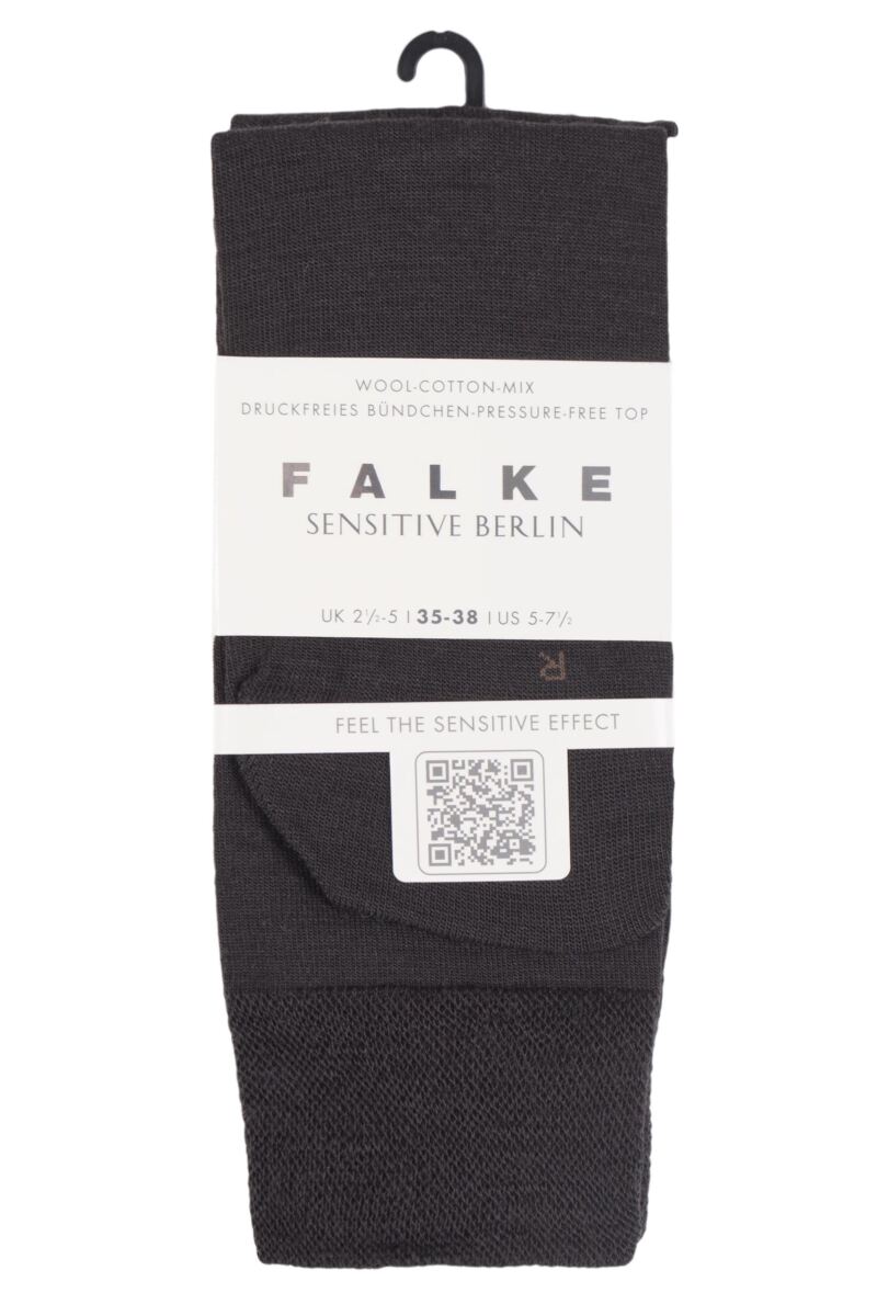 Falke Sensitive Berlin Merino Wool Comfort Cuff Socks