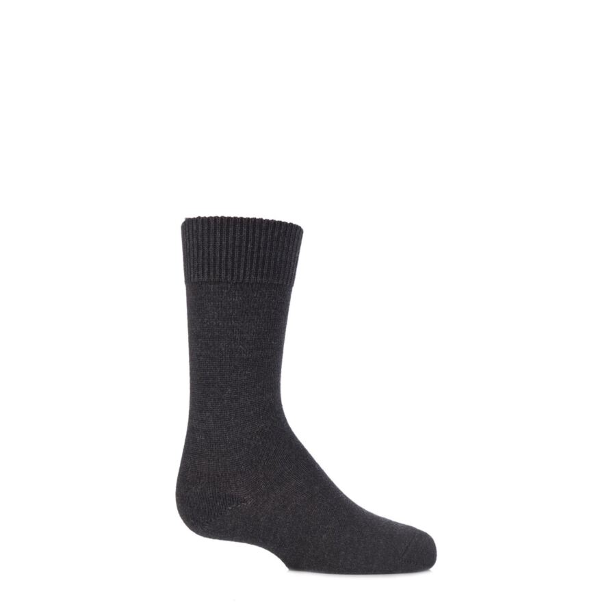 Kids Falke Comfort Wool Plain Socks from SOCKSHOP