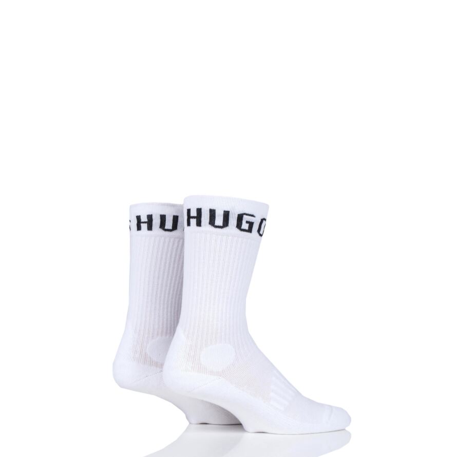 Mens Hugo Boss Plain Cotton Sports Crew Socks from SOCKSHOP