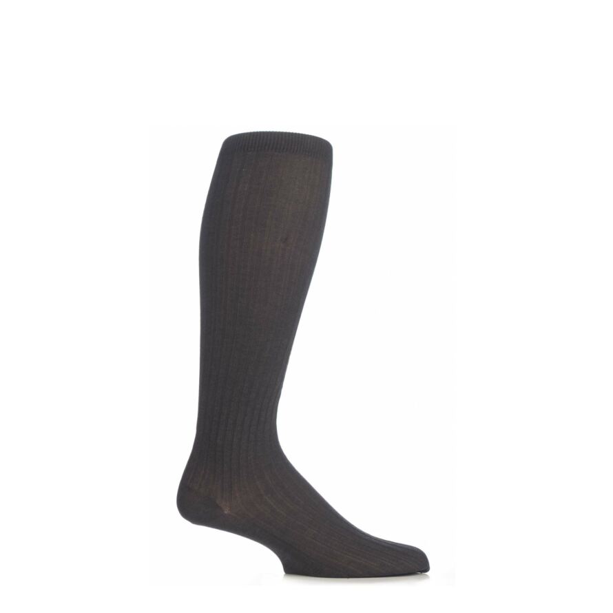 Pantherella Merino Wool Rib Knee High Socks Sockshop 0920