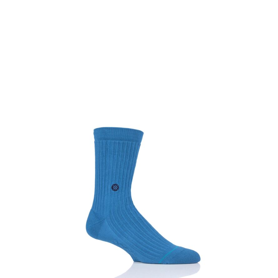 Mens 1 Pair Stance Icon Heavy Cotton Socks from SockShop